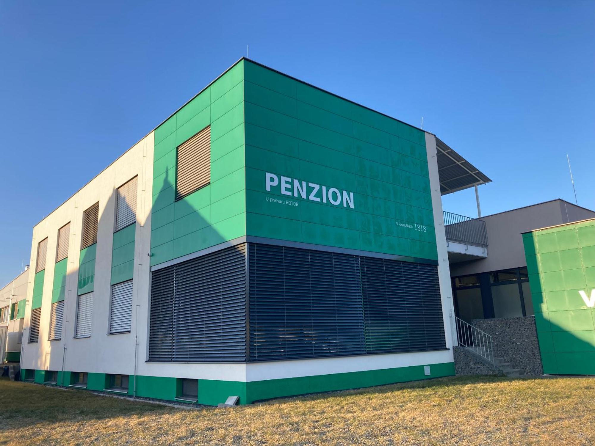 New Pension At Rotor Brewery Kunovice Exterior photo